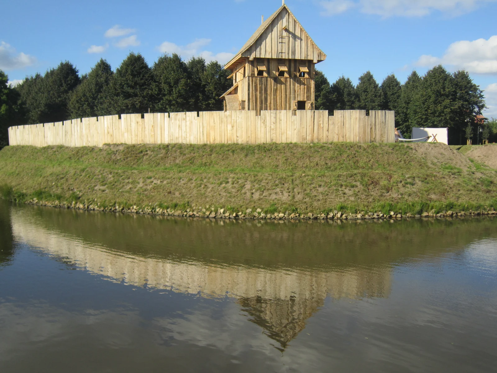 Castrum Vechtense im Zitadellenpark in Vechta