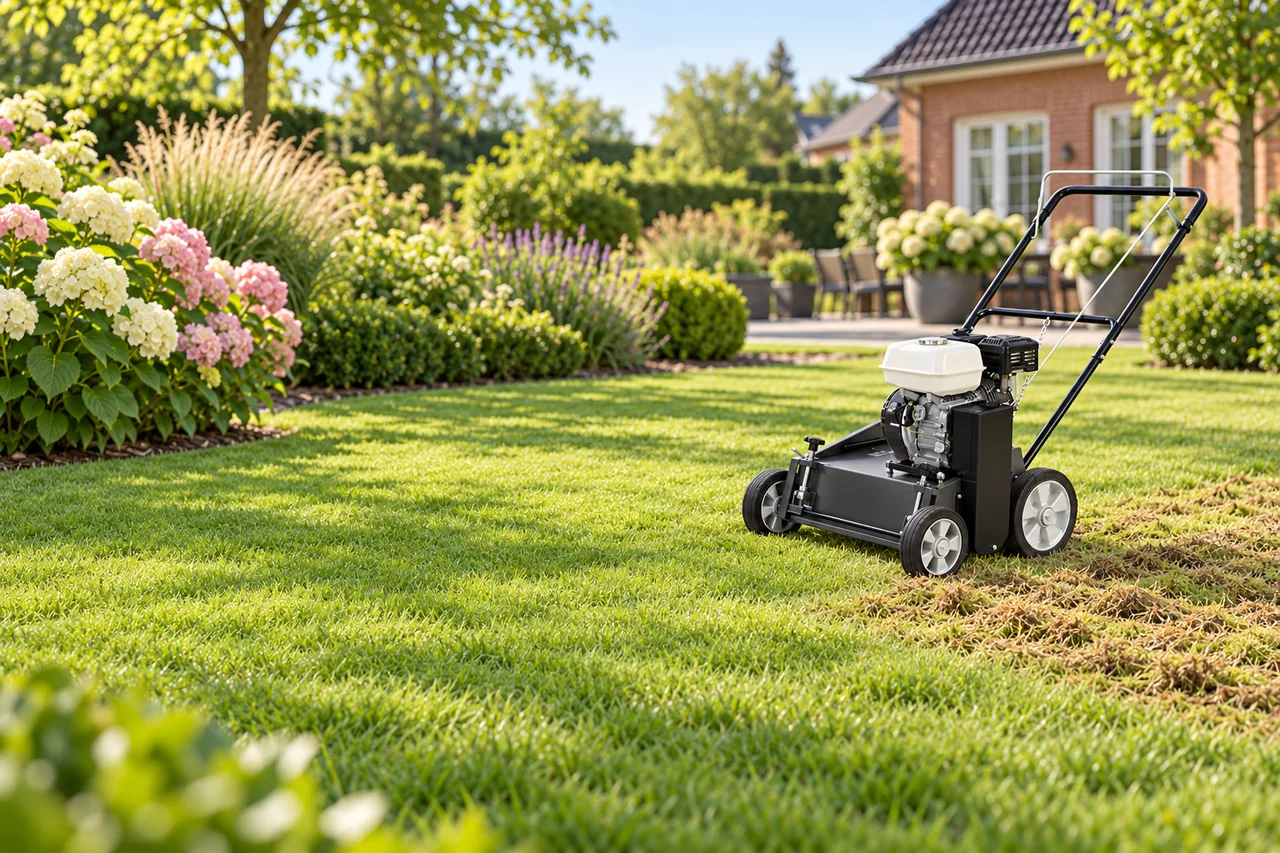 Vertikutieren & Nachsaat für einen gepflegten Garten